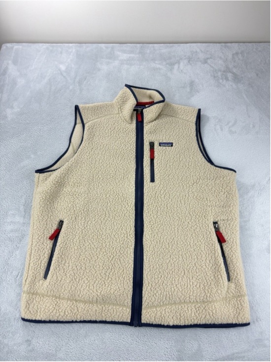 Patagonia Other - Patagonia Mens XXL Retro Pile Fleece Vest Pelican Smolder Blue